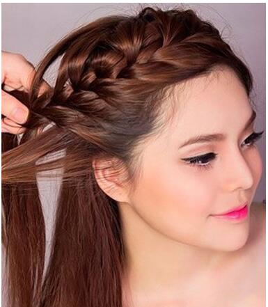 刘海编发教程，鱼骨刘海编发教程（时尚修颜是不是你一直想要的呢）