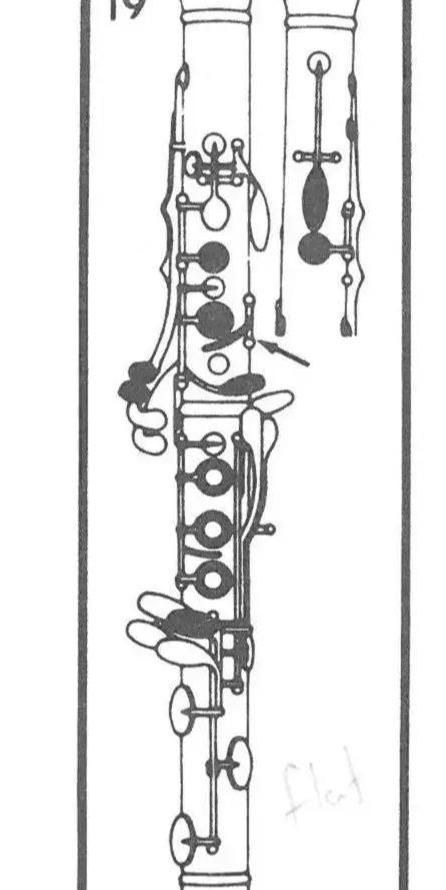 單簧管指法表,單簧管指法表圖片(單簧管發音難,音不準)