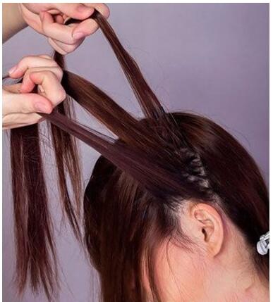 刘海编发教程，鱼骨刘海编发教程（时尚修颜是不是你一直想要的呢）