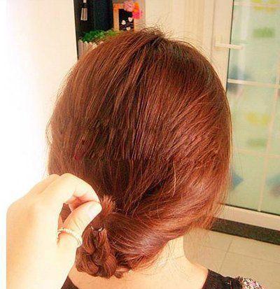 韩国女生盘发发型扎法,韩式盘发简单发型(让你看起来更加的气质十足)