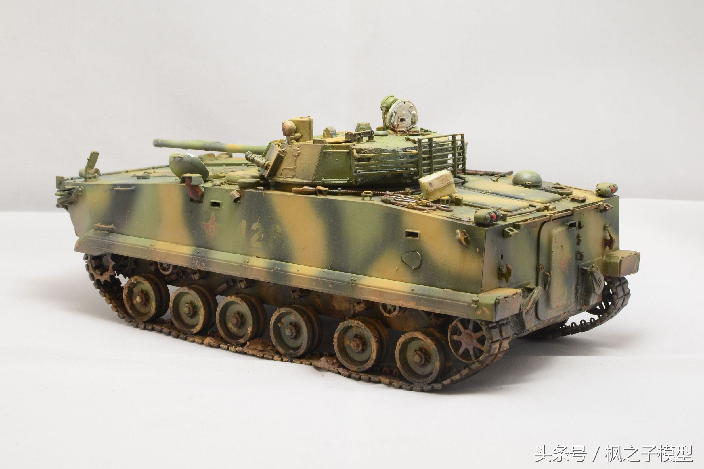 中国新型步兵战车——zbd-04步兵战车模型-