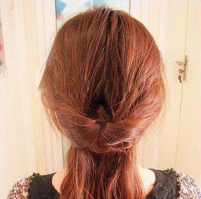 韩国女生盘发发型扎法,韩式盘发简单发型(让你看起来更加的气质十足)