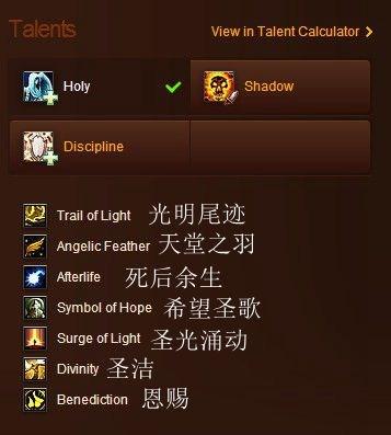 魔兽世界神牧堆什么属性，神牧属性优先级（团队副本欧美服神牧主流天赋属性及附魔选择）