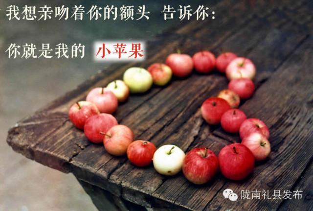 你是我的小苹果，是什么意思（<爱情篇>--中秋送礼）