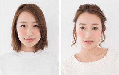 简单韩式盘发图解，夏季简单韩式中长发盘发图解（2款简单韩式盘发教程）