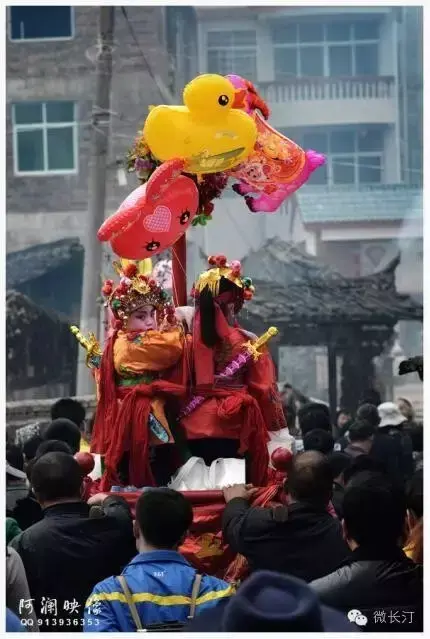 大型民间传统活动纪念闽王王审知 珨瑚公王，公太（“长汀十大经典民俗活动”投票评选开始啦）