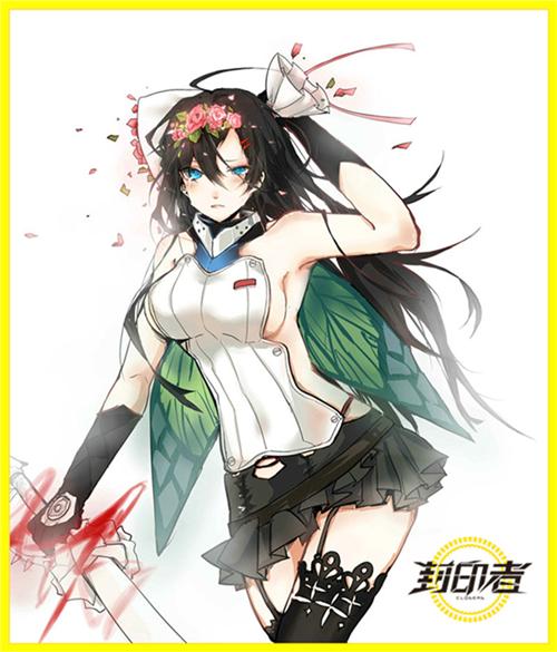 二次元触手界大佬逆天拟人图，触手画画（《封印者》同人插画大赏）