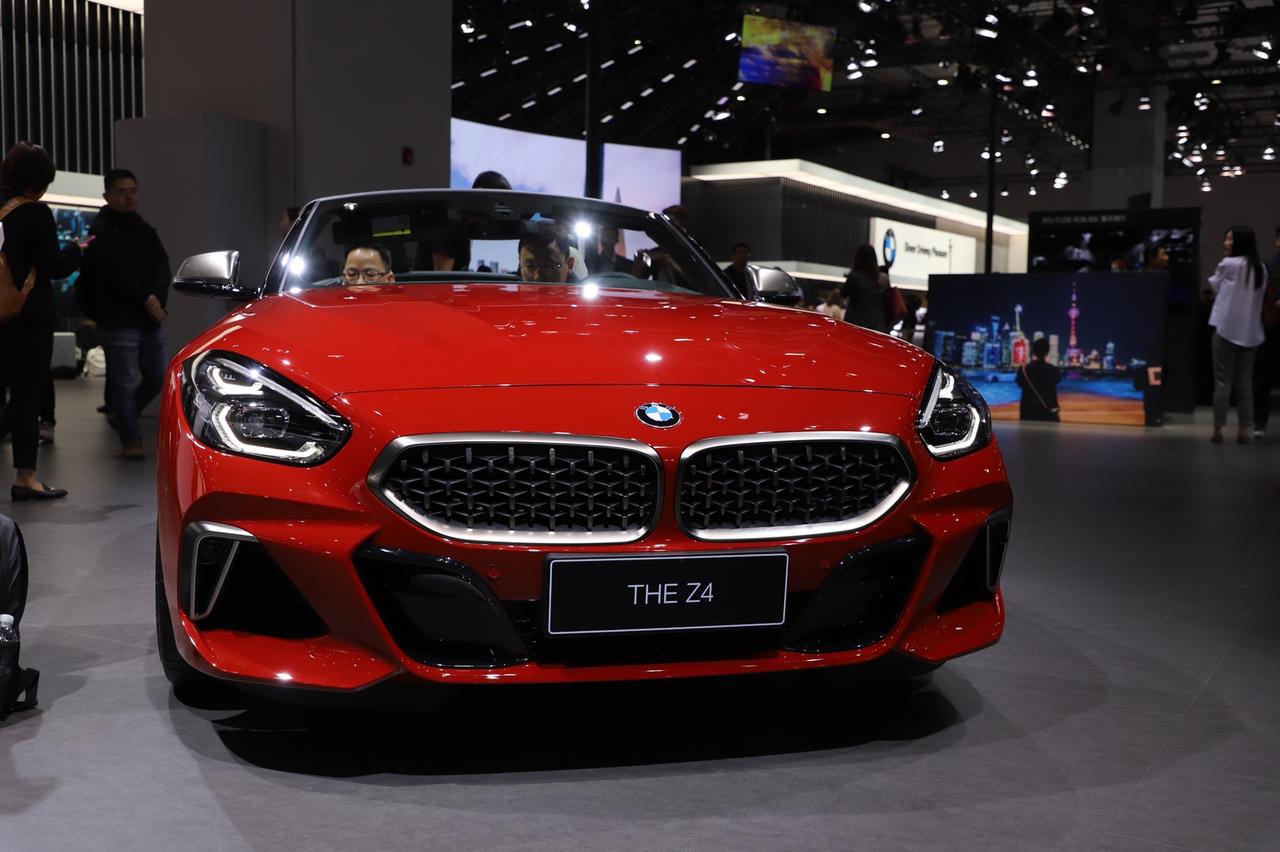 2019上海车展实拍 全新宝马z4于2019上海车展亮相 据