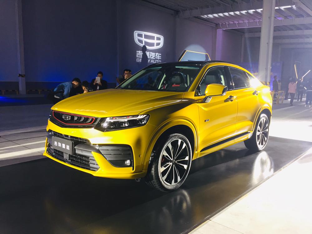 吉利首款轿跑suv星越正式上市:售13.58