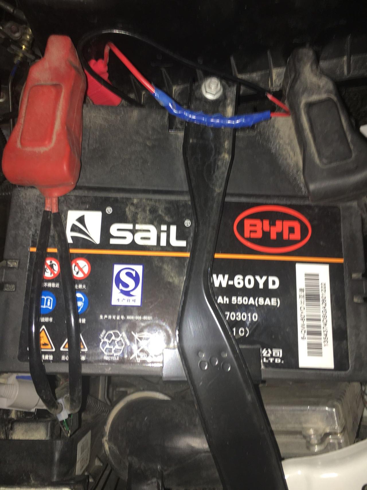 比亚迪f3原车电瓶,用一年多了,冬天着车没毛病_比亚迪f3车友圈_懂车帝