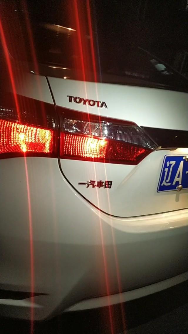 看我描述这是卡罗拉的尾灯设计非常霸气_卡罗拉车友圈_懂车帝