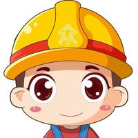 火炉上的雪人头像