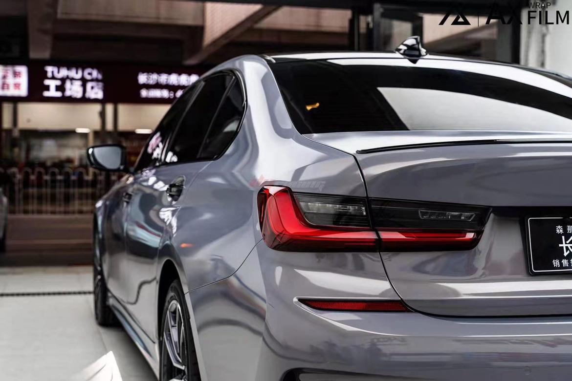 宝马3系改色贝尔尼纳灰