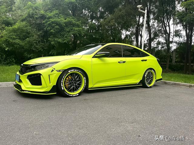 十代思域想贴改色膜哪个颜色好看