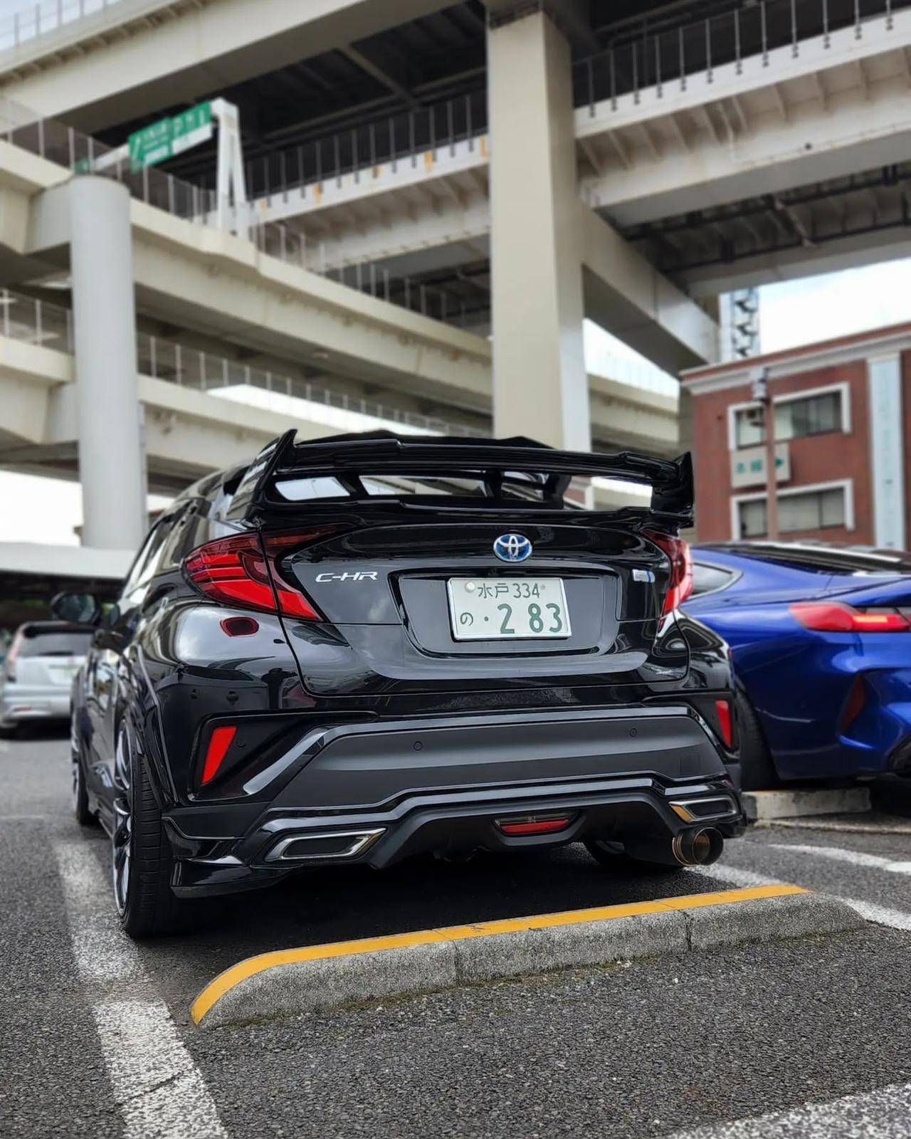大尾翼chr_丰田c-hr车友圈_shufflez_懂车帝