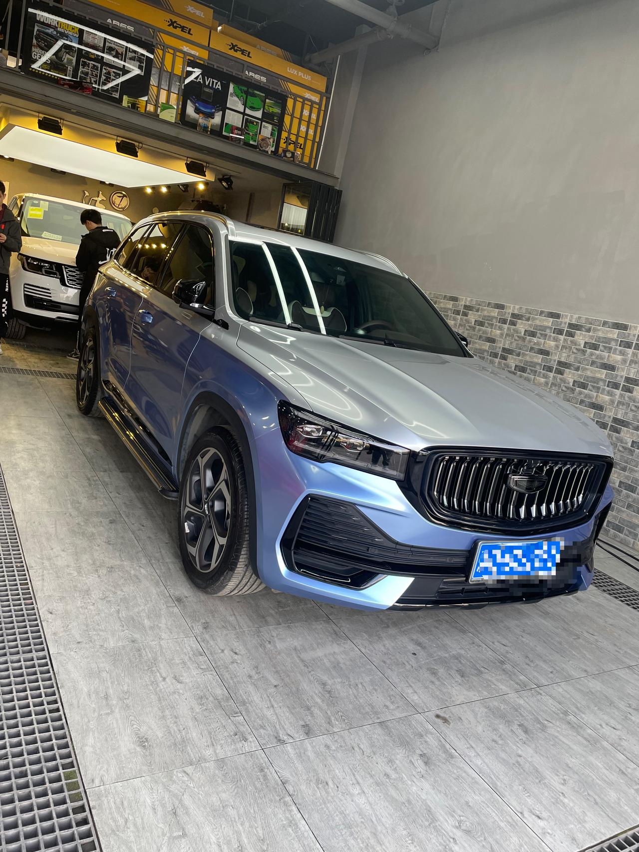 星越l改色哈哈自己挑的颜色大家看看