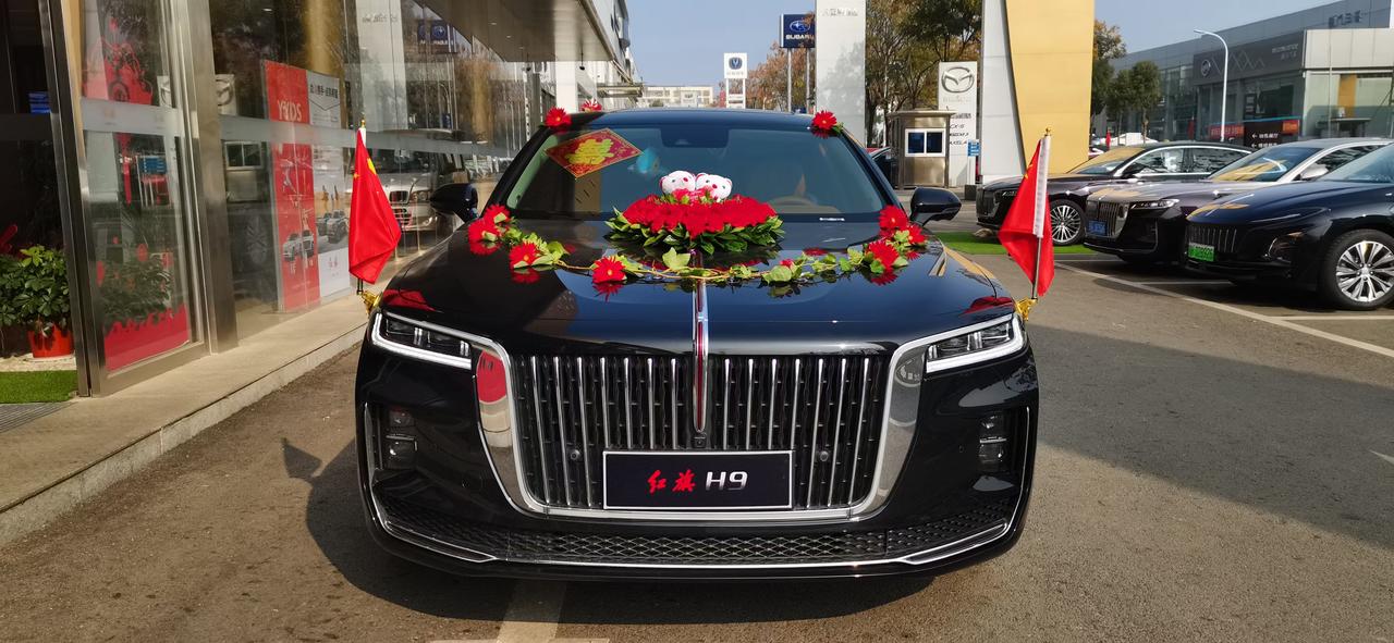 红旗h9婚礼头车
