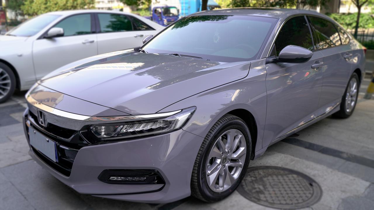 本田雅阁纳多灰汽车改色膜