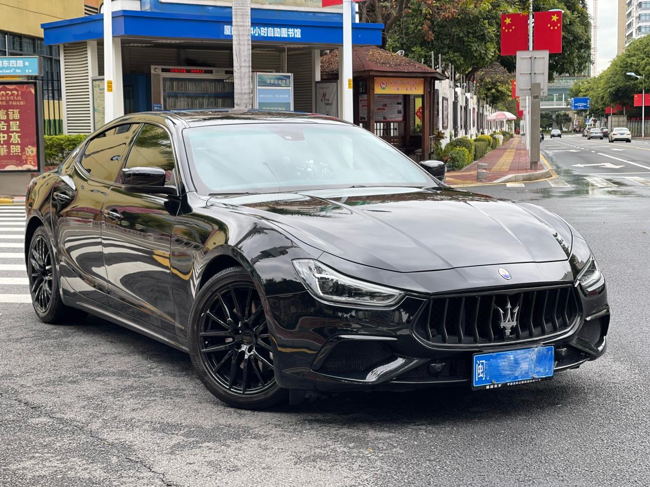 16年玛莎拉帝吉博力黑武士原版车