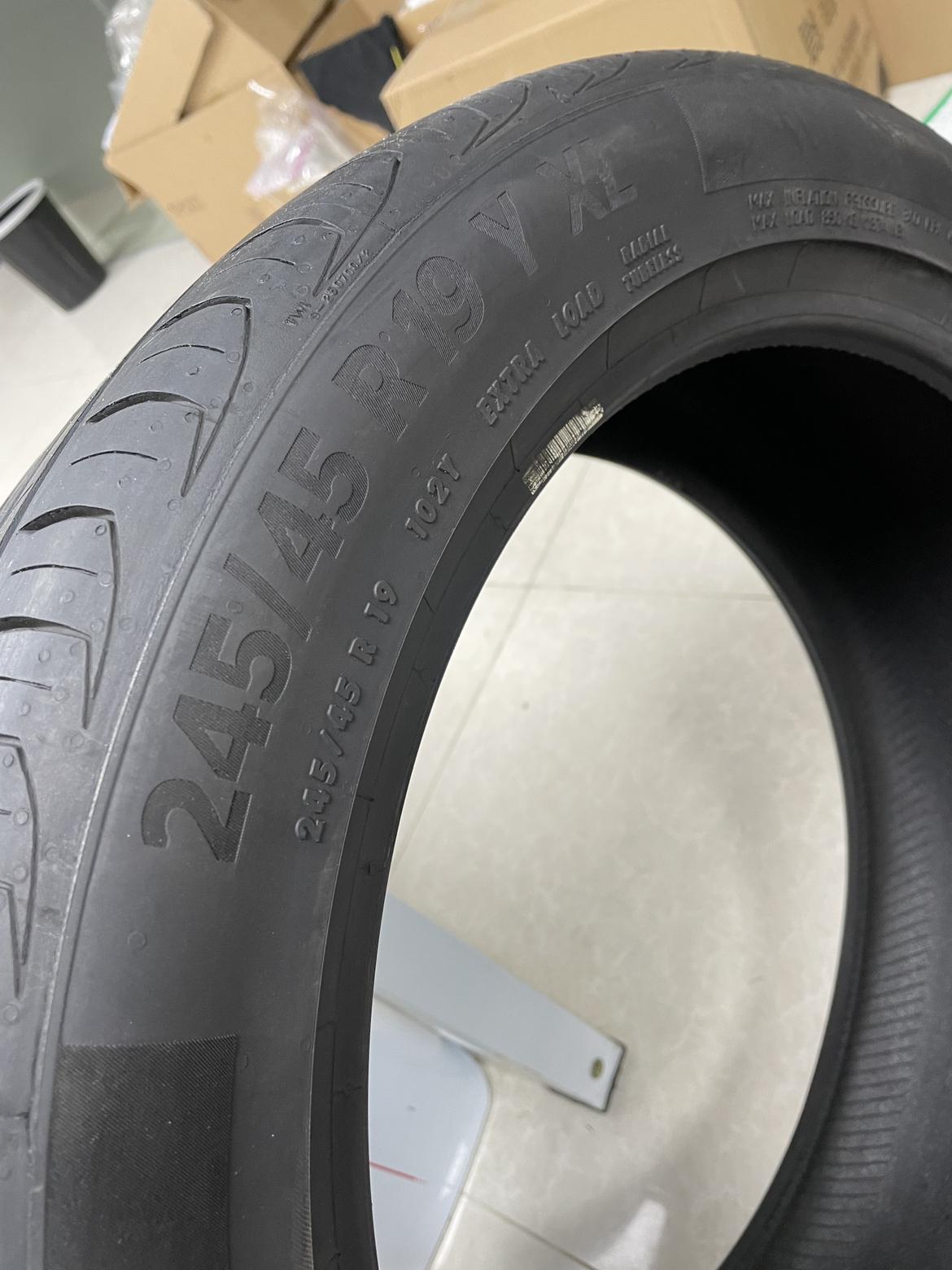 马牌24545r19轮胎出售