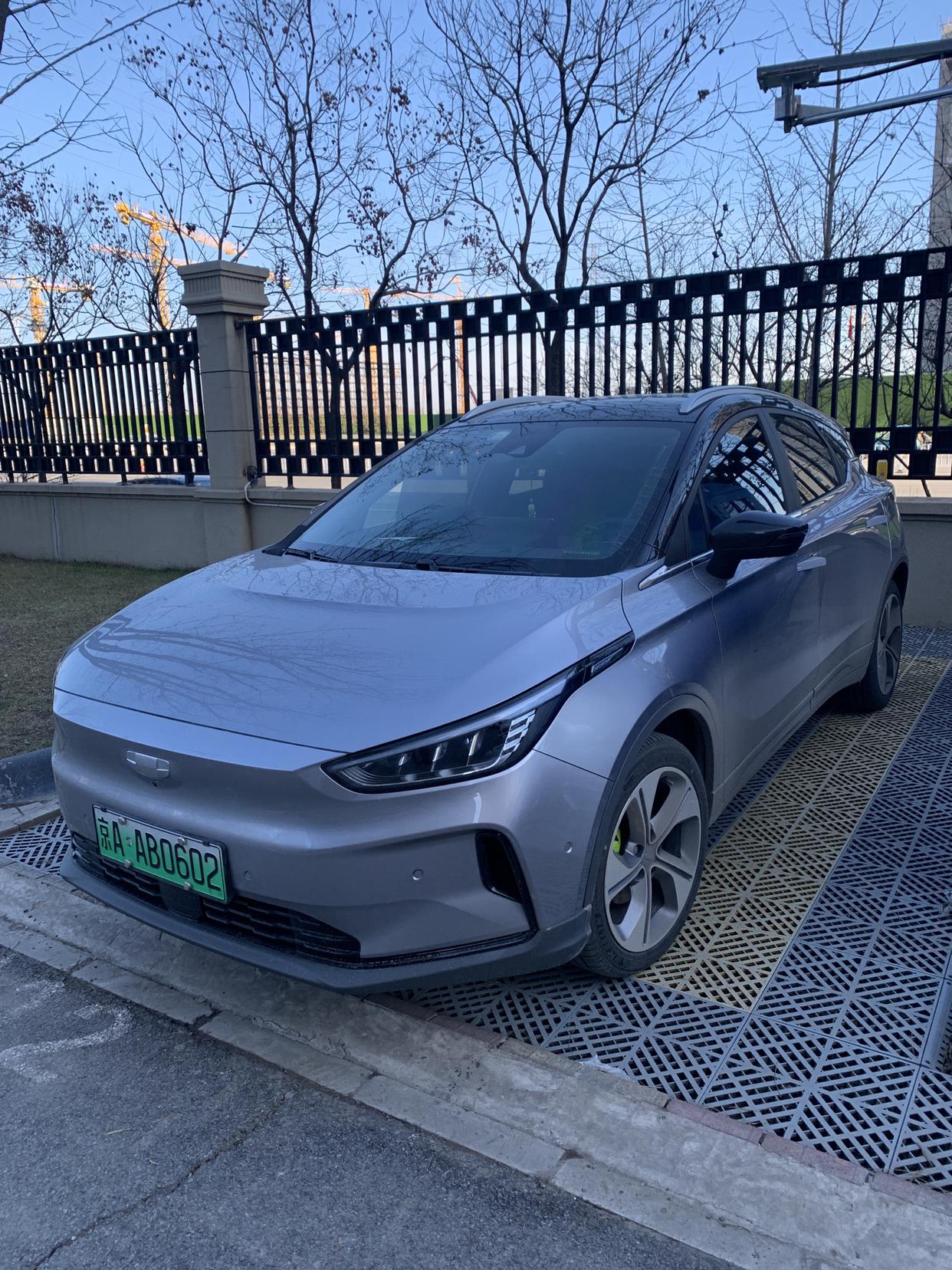 北京提车几何c分享