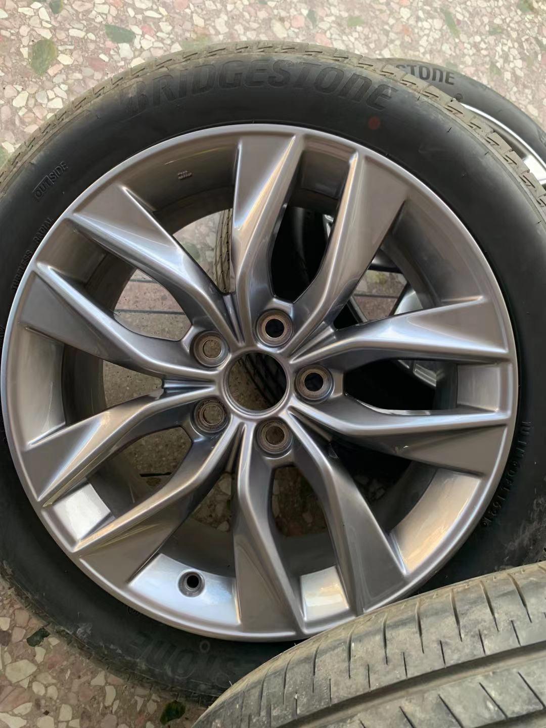 亚洲龙17寸原车轮毂升级18寸换下来的