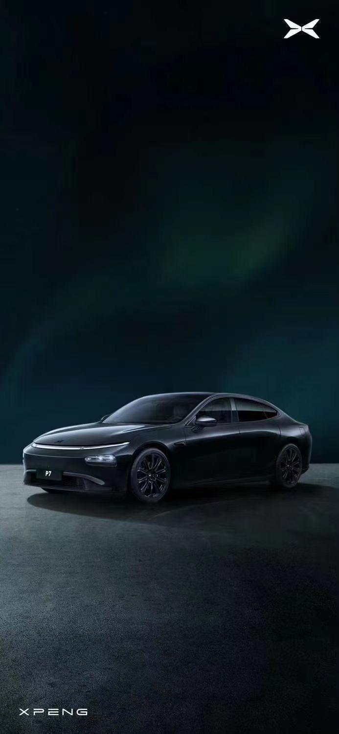 #小鹏p7 酷帅的黑武士_小鹏汽车p7车友圈_懂车帝