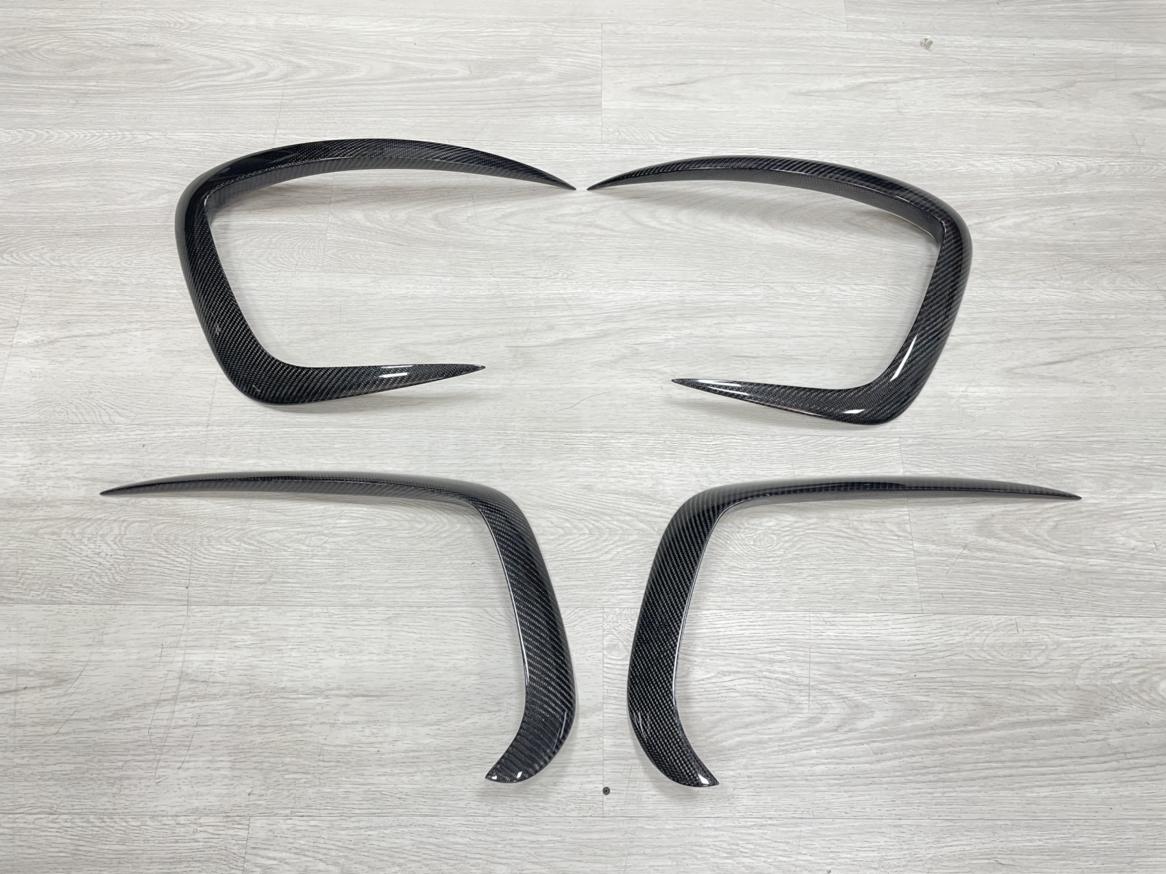 道奇战马charger改装碳纤维风刀