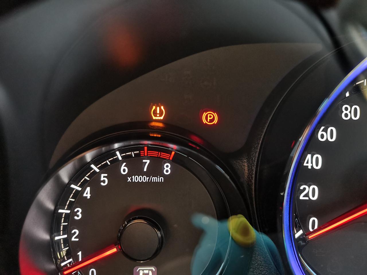 大佬们,xrv新车,胎压指示灯亮了好几次_本田xr-v车友圈_懂车帝