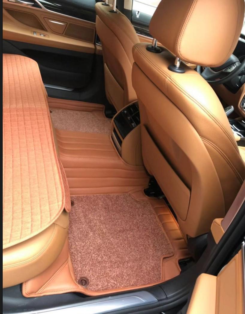 宝马530干邑色内饰