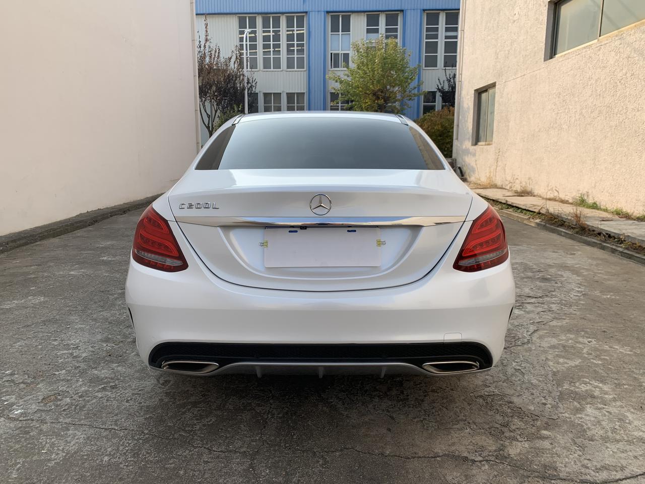 新到〔庆祝〕17年奔驰c180l运动 360环影,运动外观套