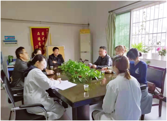 湘潭县卫健局对惠康医院“两新”党组织进行党史学习教育工作指导