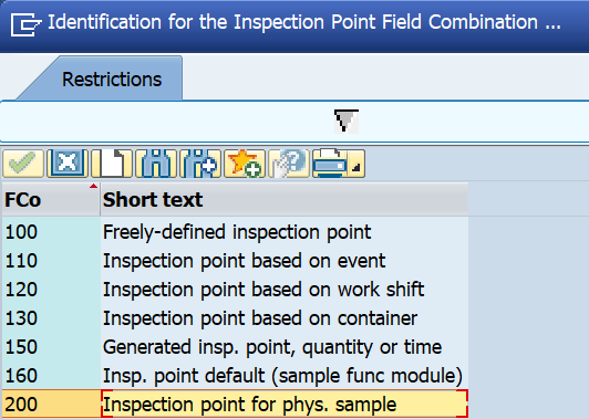 SAP QM 檢驗點 (Inspection Point) 的使用