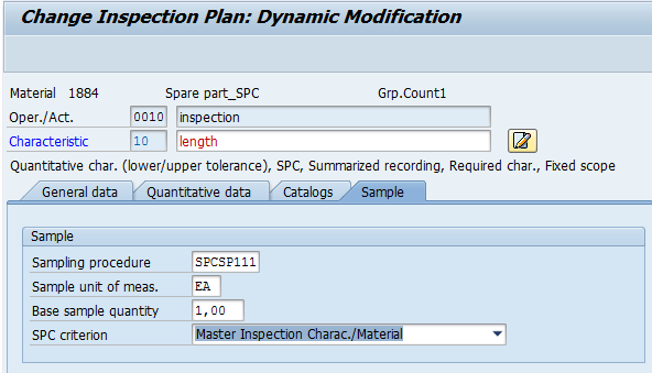 Control charts in SAP QM