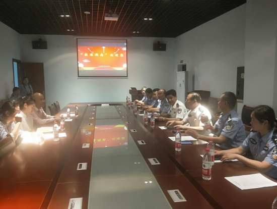 为企业发展助力护航 ——市公安局负责人走访“数造湖南”