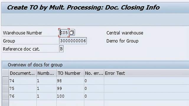 Two Steps Picking Process in SAP-WM