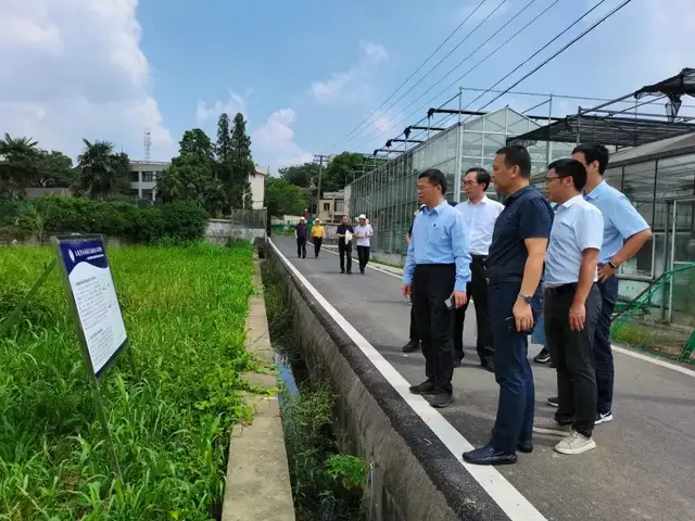 生态环境部土壤生态环境司副司长钟斌一行来潭调研指导