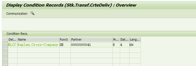 Output type SPED trigger inbound delivery after PGI for inter-company STO's outb