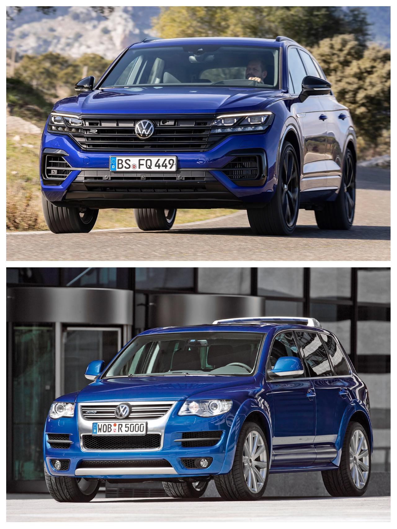 之前公司停车场有一台途锐r50. 第一代途锐不仅有6.