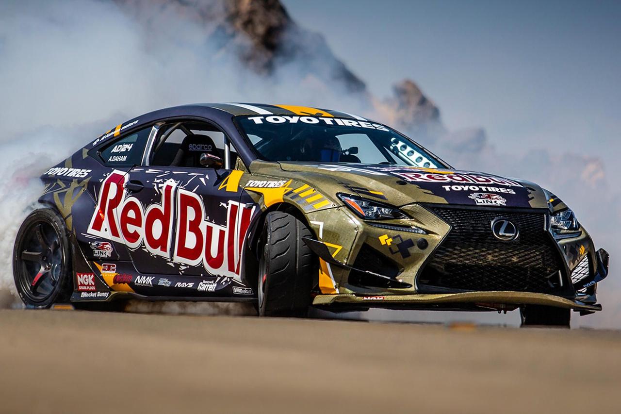 1200马力的rc f漂移车,这是中东冠军ahmad dah