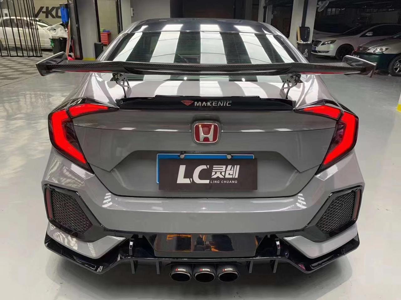 今日分享思域改色膜(水晶纳多灰_思域车友圈_懂车帝