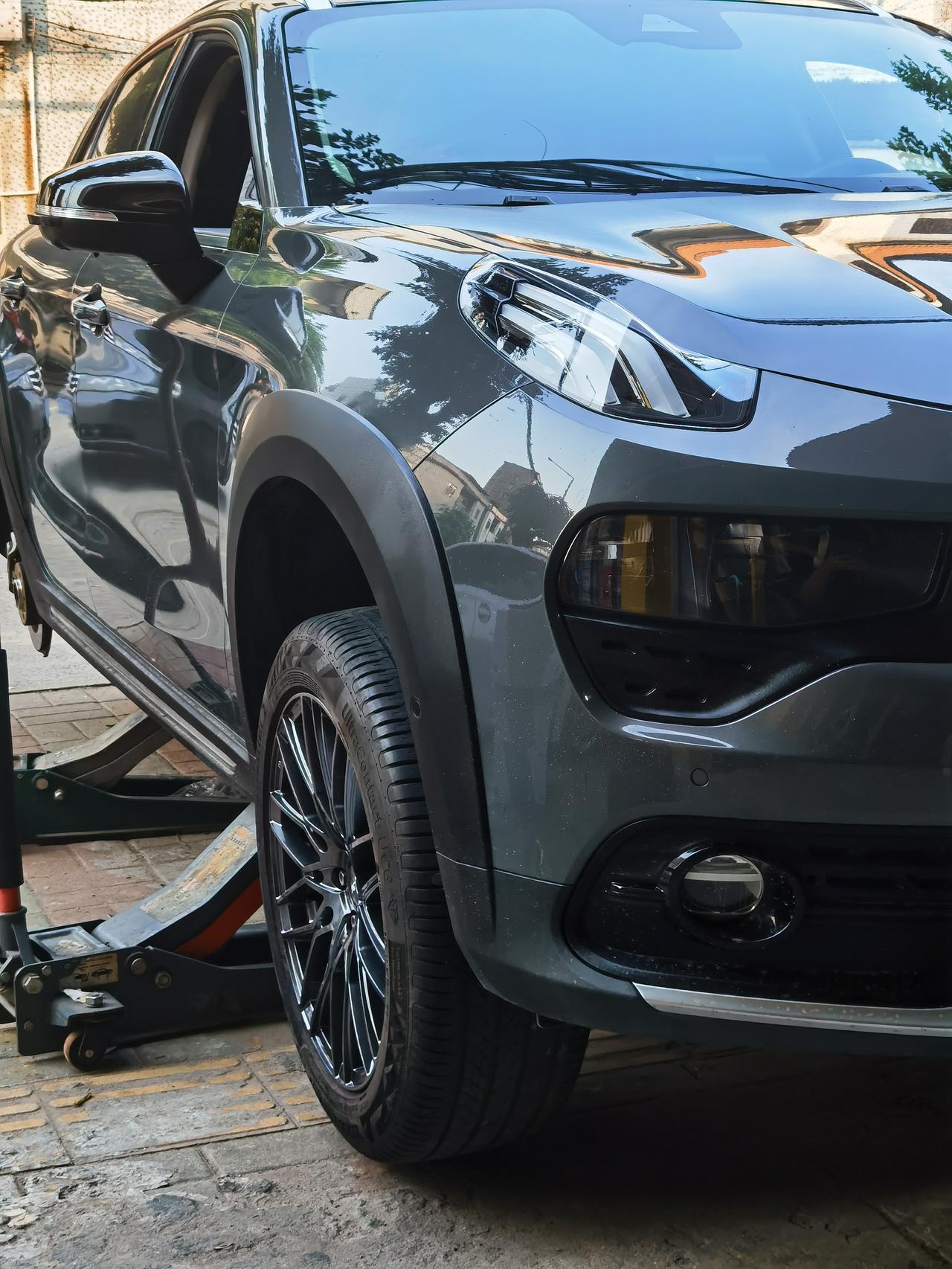 领克02轮毂改装分享