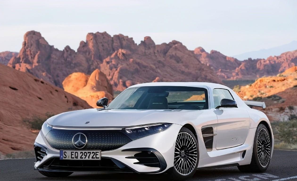 小懂播报#近日,懂车帝从海外媒体处获得了一组奔驰eq sl