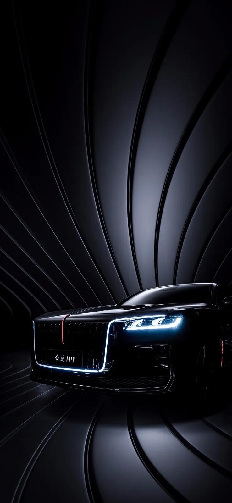 红旗壁纸来袭,为你加满好运buff_红旗h9车友圈_懂车帝