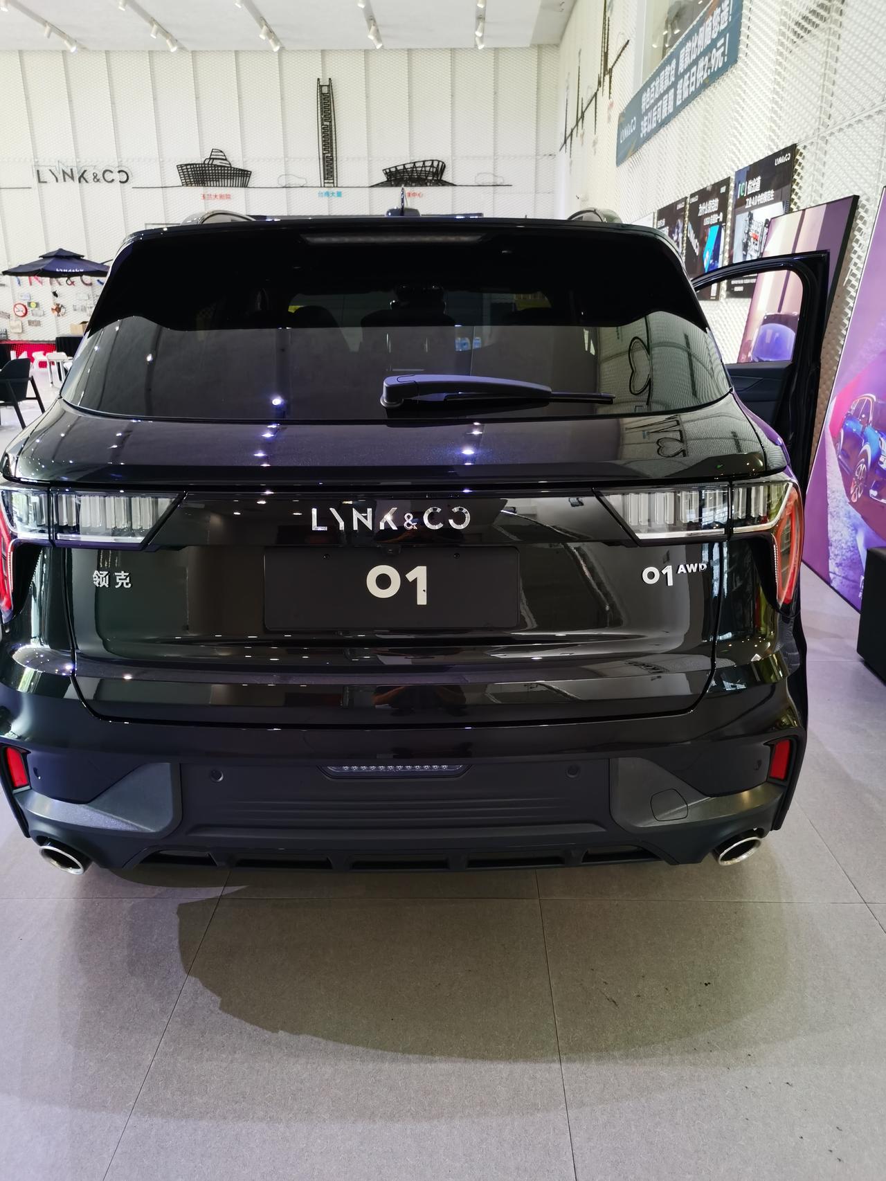 试驾2021款领克01