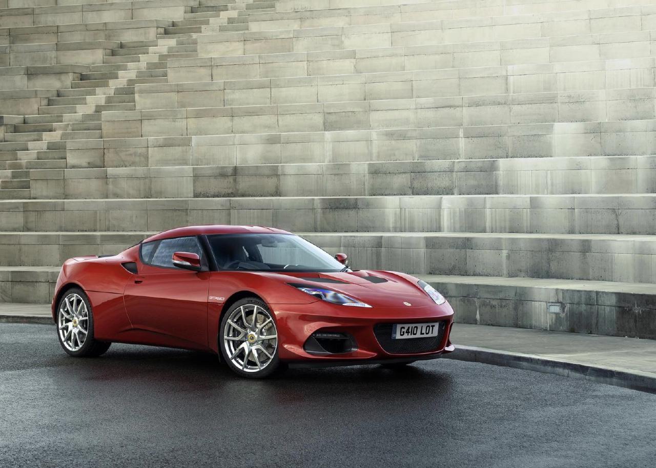 路特斯发布新款evora gt410的官图,新车的前脸设计与