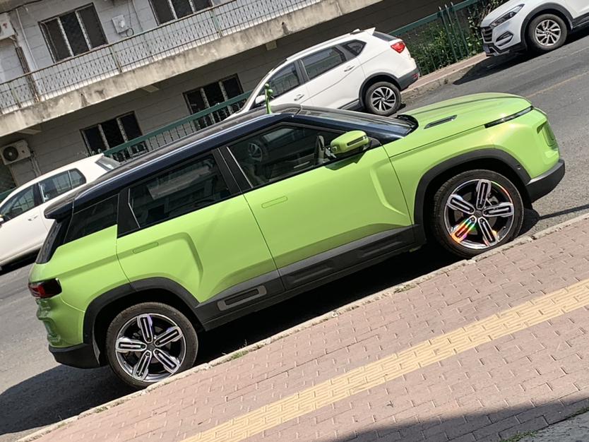 吉利,大吉大利_吉利icon车友圈_是一台绿icon呀_懂车帝
