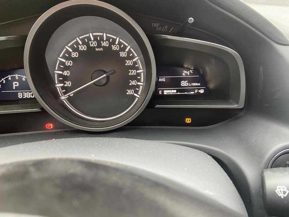 马自达cx4胎压报警