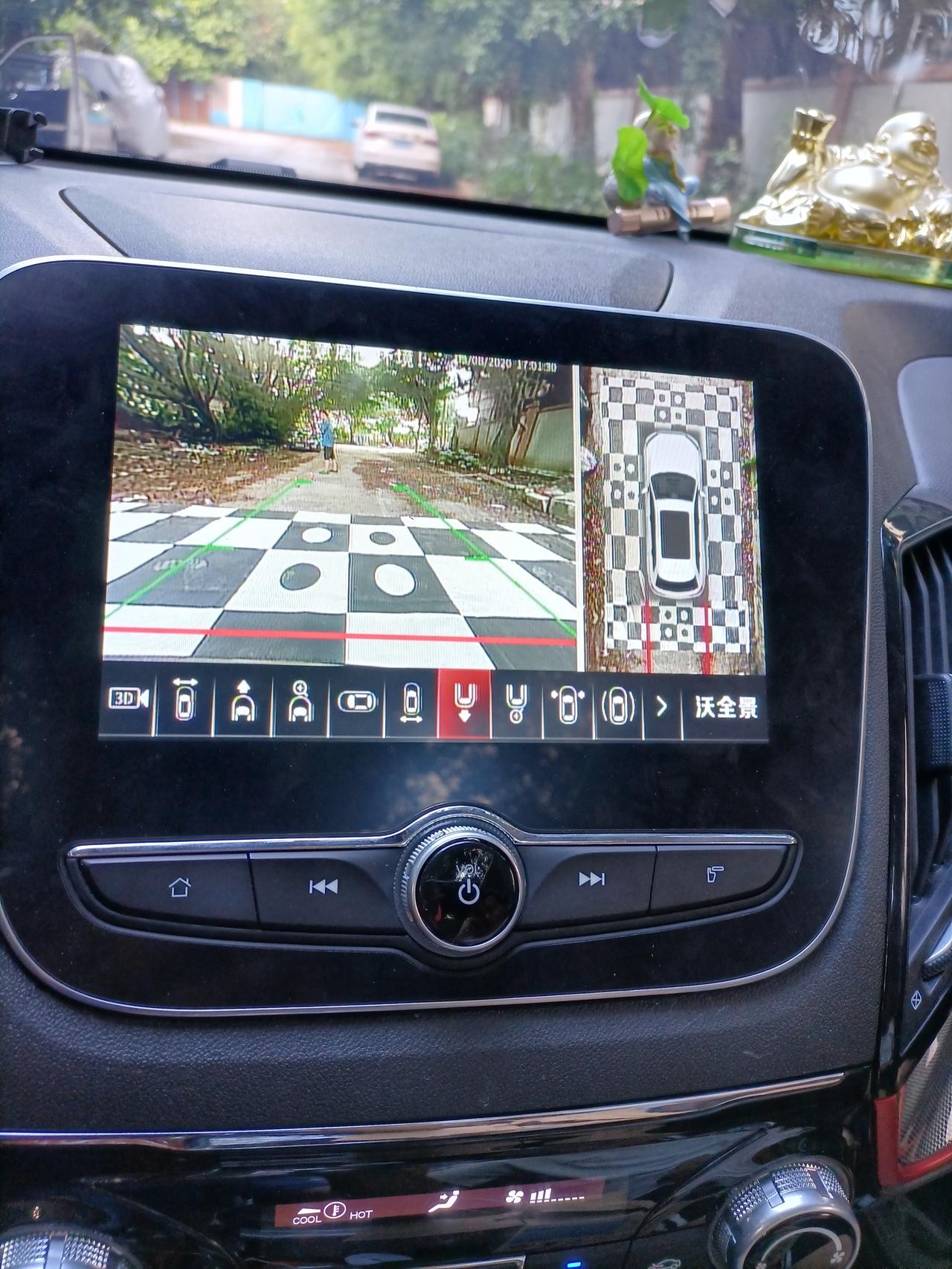 长安cs55全景360完工效果