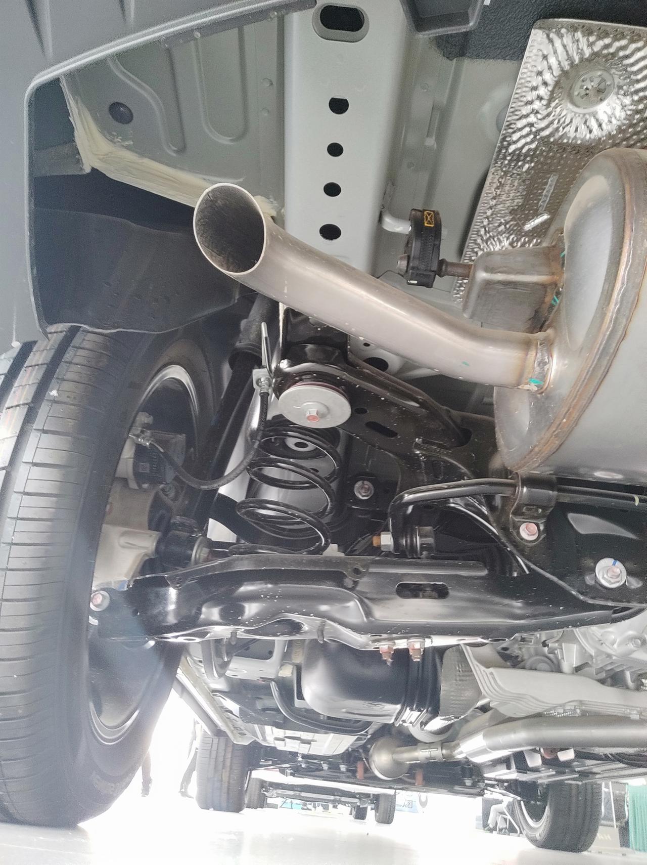 赤兔后悬架确实和h6不一样_哈弗赤兔车友圈_懂车帝